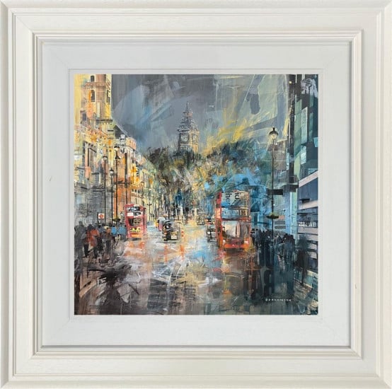 Evening At Westminster - Original - Framed Evening At Westminster - Original - Framed
