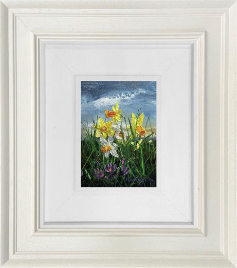 Evening Petals - Original - Framed Evening Petals - Original - Framed