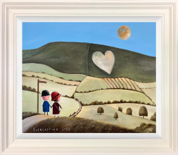 Everlasting Love (2022) - Original - Cream Framed