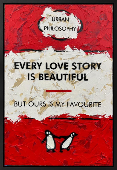Every Love Story - Original - Framed Every Love Story - Original - Framed