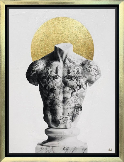 Faith In Stone - Original - Framed Faith In Stone - Original - Framed
