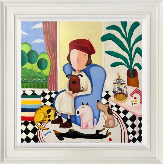 Faithful And Friends - Original - Framed Faithful And Friends - Original - Framed