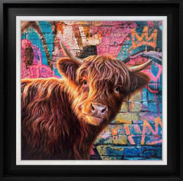 Far From The Highlands - Original - Framed Far From The Highlands - Original - Framed