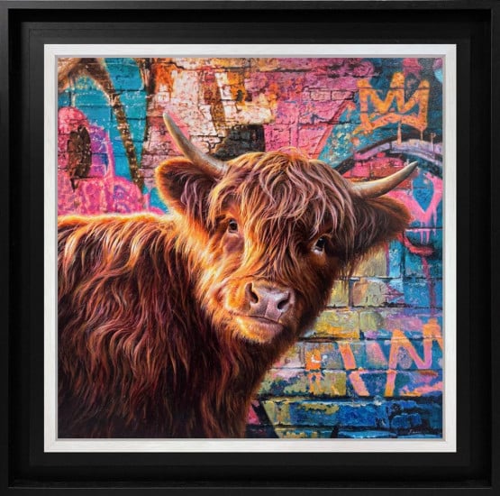 Far From The Highlands - Original - Framed Far From The Highlands - Original - Framed