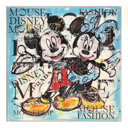 Fashion Mouse - Original - White Framed