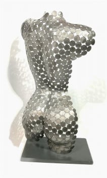 Female Torso 10p - Rear On Base