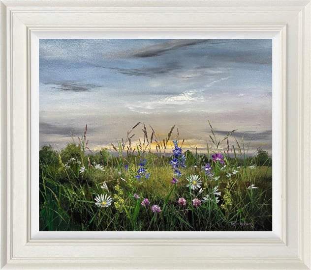 Fields of Quiet Grace - Original - Framed Fields of Quiet Grace - Original - Framed