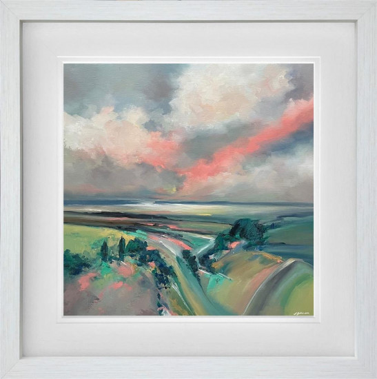 Fields Of Quiet Memory - Original - Framed Fields Of Quiet Memory - Original - Framed