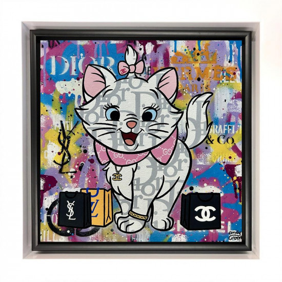 Fine Fur, Never Goes Out of Style - Original - Framed