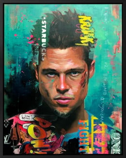 First Rule Of Fight Club - Original - Framed