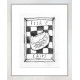 Fish And Chips - Charcoal Study - Original - Framed