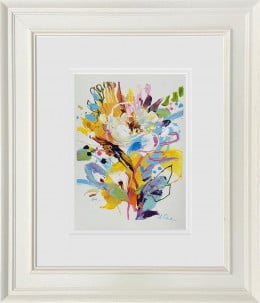 Floral Sketchbook - Study IX - Original - Framed Floral Sketchbook - Study IX - Original - Framed