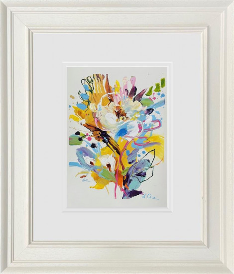 Floral Sketchbook - Study IX - Original - Framed Floral Sketchbook - Study IX - Original - Framed