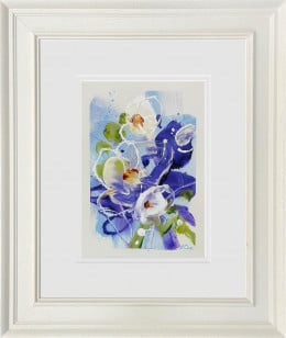 Floral Sketchbook - Study V - Original - Framed