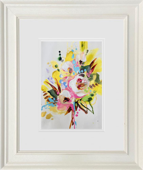 Floral Sketchbook - Study XVIII - Original - Framed Floral Sketchbook - Study XVIII - Original - Framed