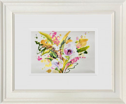 Floral Sketchbook - Study XX - Original - Framed