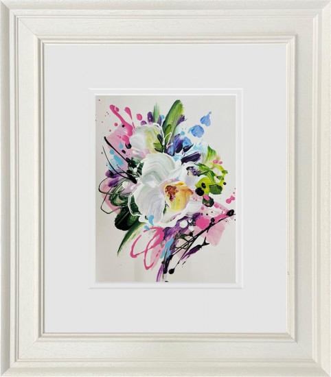 Floral Sketchbook - Study XXVI - Original - Framed Floral Sketchbook - Study XXVI - Original - Framed