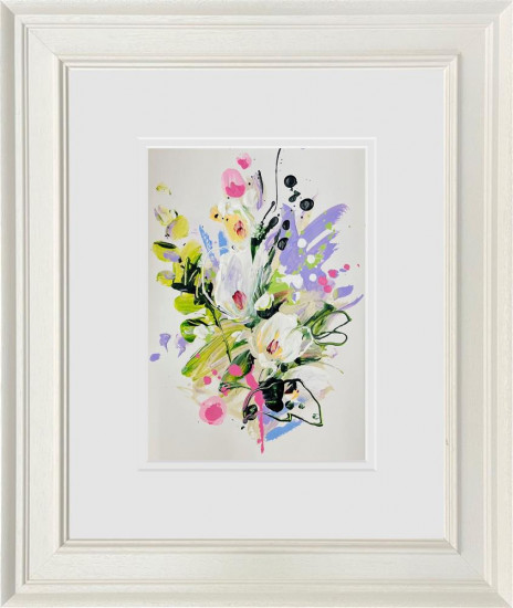 Floral Sketchbook - Study XXVII - Original - Framed Floral Sketchbook - Study XXVII - Original - Framed