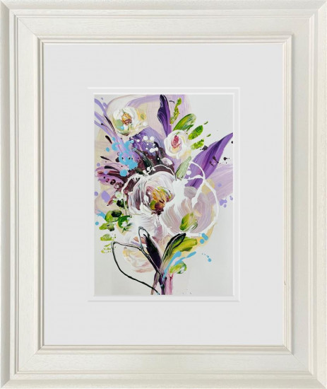 Floral Sketchbook - Study XXVIII - Original - Framed Floral Sketchbook - Study XXVIII - Original - Framed