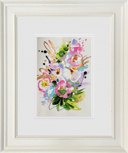 Floral Sketchbook - Study XXX - Original - Framed