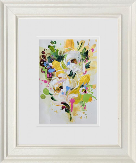 Floral Sketchbook - Study XXXIV - Original - Framed Floral Sketchbook - Study XXXIV - Original - Framed