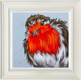 Fluffing Memories - Original - Framed Fluffing Memories - Original - Framed