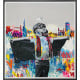 Flying High Over London - Original - Framed