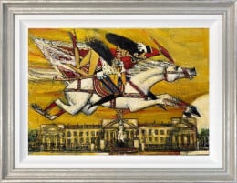 Galloping Away - Original - Framed Galloping Away - Original - Framed