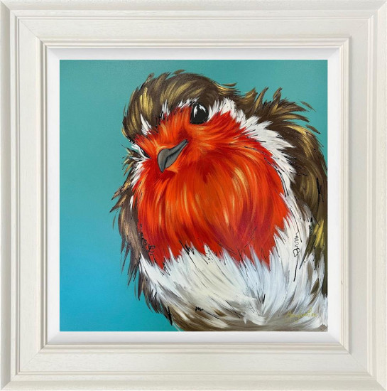 Garden Gossip - Original - Framed Garden Gossip - Original - Framed