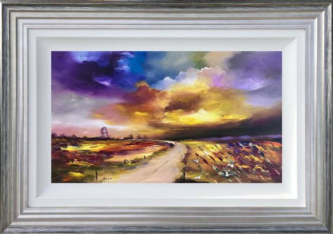 Gathering Clouds Over The Fells - Original - Framed Gathering Clouds Over The Fells - Original - Framed