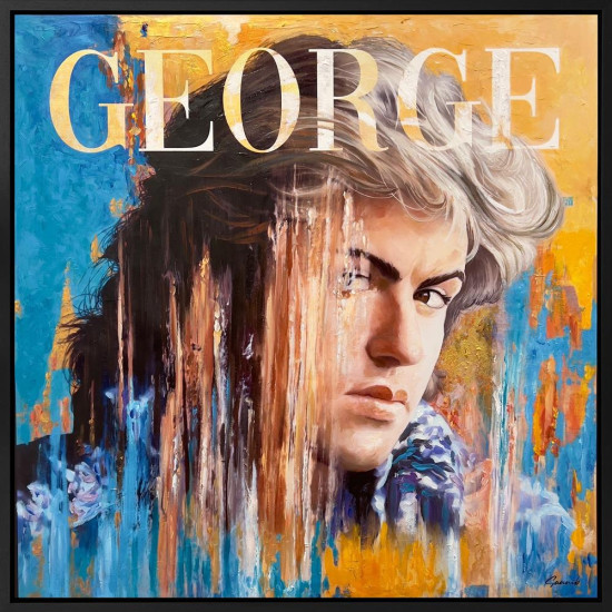 George - Original - Black Framed
