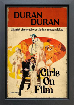 Girls On Film - Original - Framed