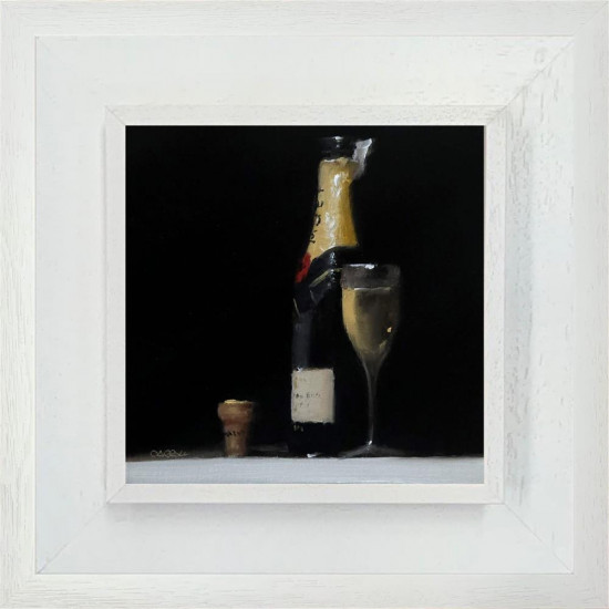 Glass Of Champagne - Original - Framed