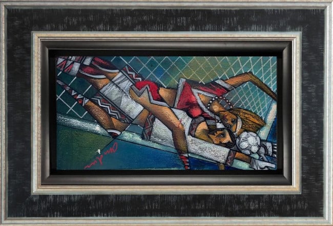 Goal! - Tour Collection - Original - Framed Goal! - Tour Collection - Original - Framed