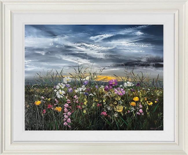 Golden Light In June - Original - Framed Golden Light In June - Original - Framed