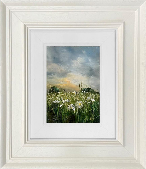 Golden Silence - Original - Framed Golden Silence - Original - Framed