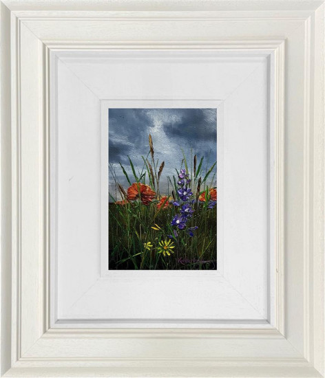 Grass In Wild Colour - Original - Framed Grass In Wild Colour - Original - Framed