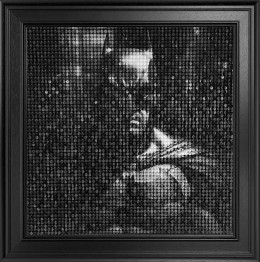 Guardian Of The Shadows - Deluxe Shimmerdisc - Black Framed