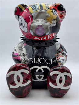 Gucci Bear VIII - Original Sculpture