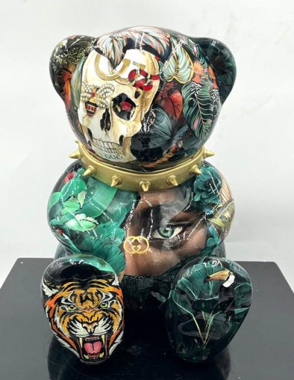 Gucci Jungle Bear - Original Sculpture Gucci Jungle Bear - Original Sculpture