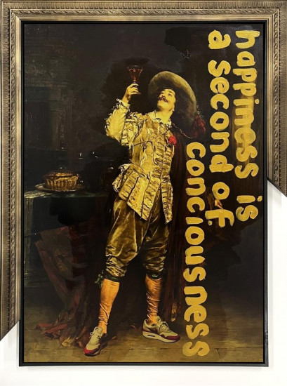 Happiness Is A Second - Original - Framed