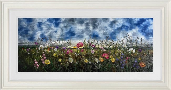 Heart Of The Meadow - Original - Framed Heart Of The Meadow - Original - Framed
