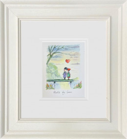 Held By Love - Sketch - Original - Framed