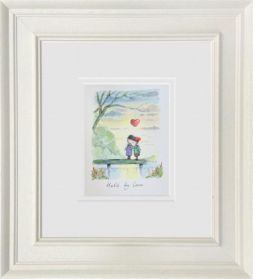 Held By Love - Sketch - Original - Framed Held By Love - Sketch - Original - Framed
