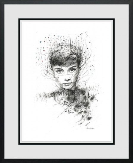 Hepburn - Black Framed