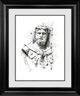 Hercules - Original - Framed