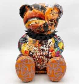 Hermes Bear XX - Original - Framed