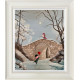 Hooked On Love (Winter) - Original - Framed