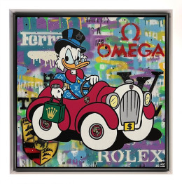 Hot Wheels - Original - White Framed