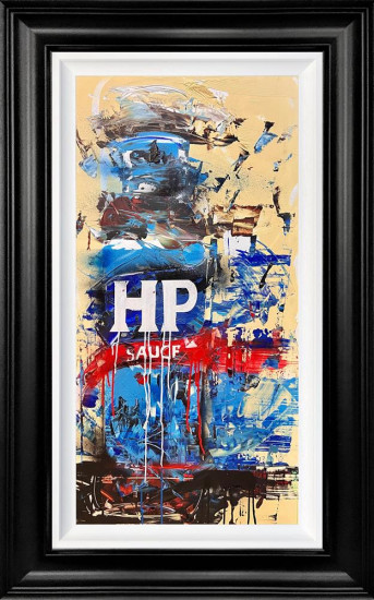 HP Brown - Original - Framed